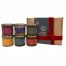 Coffret cadeau avec un assortiment de produits pour l'apéritif issu de notre épicerie fine de Provence et avec nos spécialités locales Provençales comme la tapenade ou le caviar d'aubergines le tout twisté avec un peu de fleurs de lavande de Provence bio